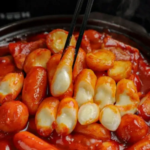 2인분 치즈 몽땅 매운 가래떡 떡볶이 480g 고구마 떡볼 100%국산재료 밀키트