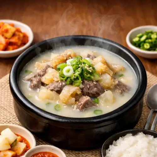 한우사골 스지 도가니탕 500g, 5개