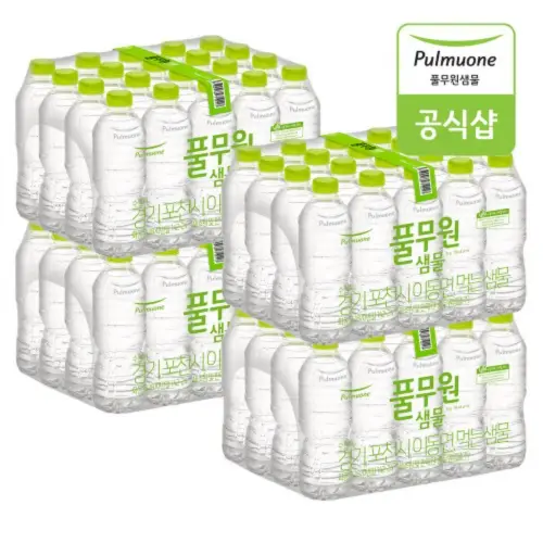 풀무원샘물 by Nature 500ml x 80개