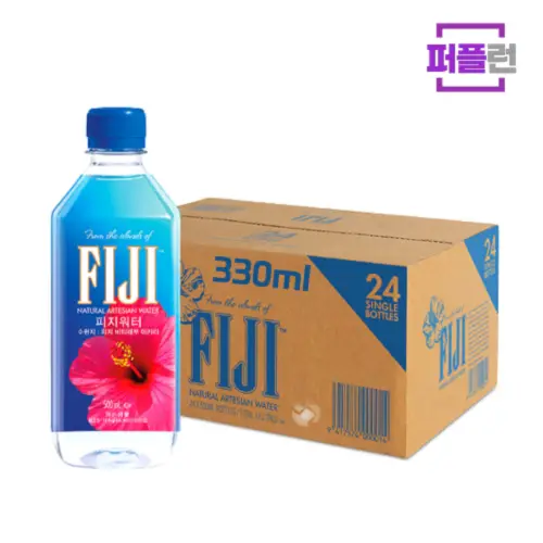 피지워터 330ml x 24병 프리미엄 미네랄 수입 생수