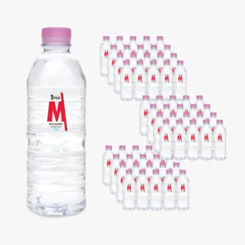 물마루 광천수 알칼리수 미네랄워터 알카리수 일반 페티명 500ml, 60개