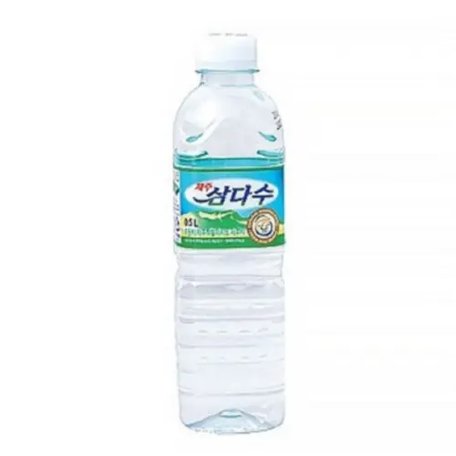 먹는 캠핑용 소용량 휴대용 개별포장 20개입 생수 샘물 500ml