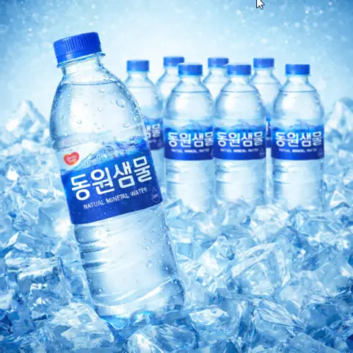 동원샘물 생수 2L 500ml 300ml 샘물 물 천연 암반수 유/무라벨 랜덤