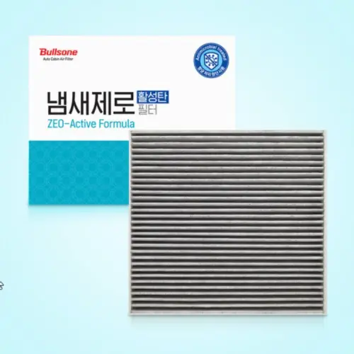 [호환] 불스원 냄새제로 항균 활성탄 자동차 차량용 에어컨필터 01