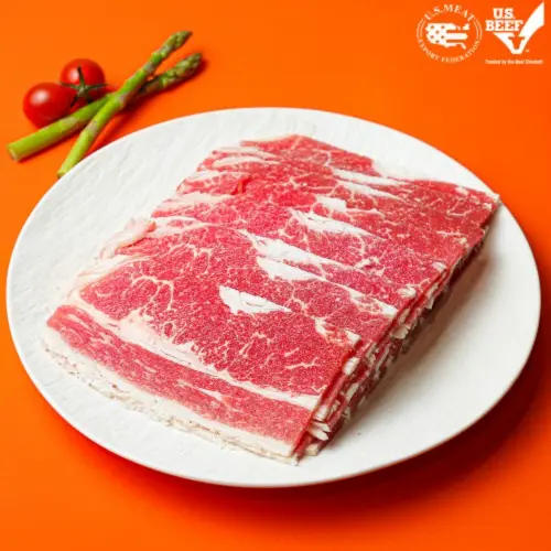 설렘한입 냉동 미국산 우삼겹 1kg 대패 구이 샤브샤브용