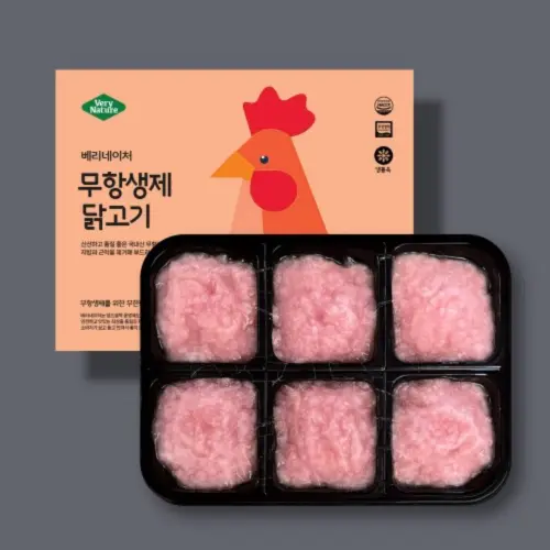 [베네베이비] 무항생제 닭 안심 다짐육 이유식 아기 1등급 힘줄제거 토핑 300g