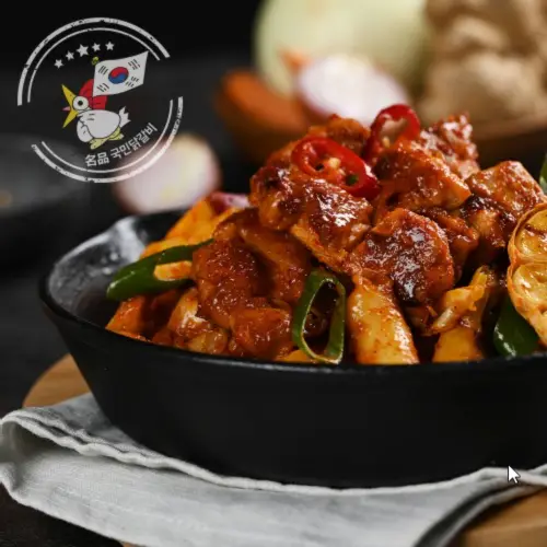 국민닭갈비 두루푸드 춘천닭갈비 택배 홈파티 캠핑요리