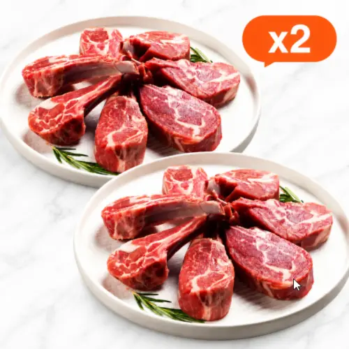 [꼬미양] 신라호텔 납품 숄더랙 500g+500g 뉴질랜드 캠핑 양고기 양갈비 목초육 숄더렉 1kg