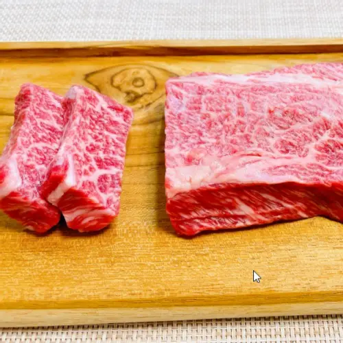 블랙앵거스 살치살 부채살 소갈비살 차돌박이 꽃갈비살 스테이크 미국산 소고기 프라임