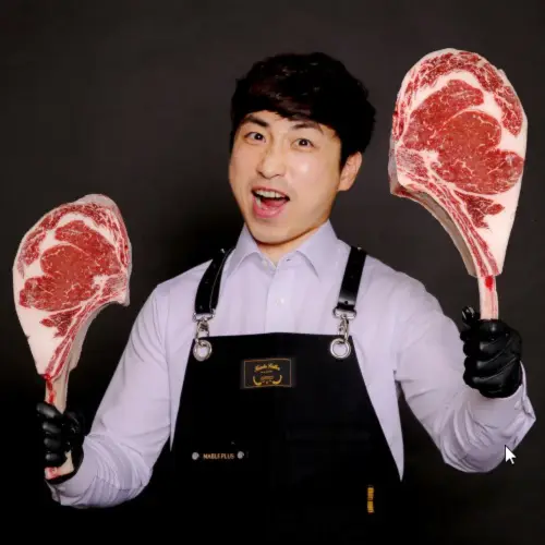 토마호크 우대갈비 티본 엘본 채끝 등심 립아이 비프립 스테이크 소고기 캠핑고기