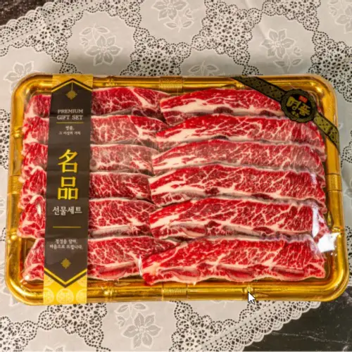 LA갈비 선물 세트 3kg 추석 명절 꽃갈비 소갈비 마장동 소고기 일반포장