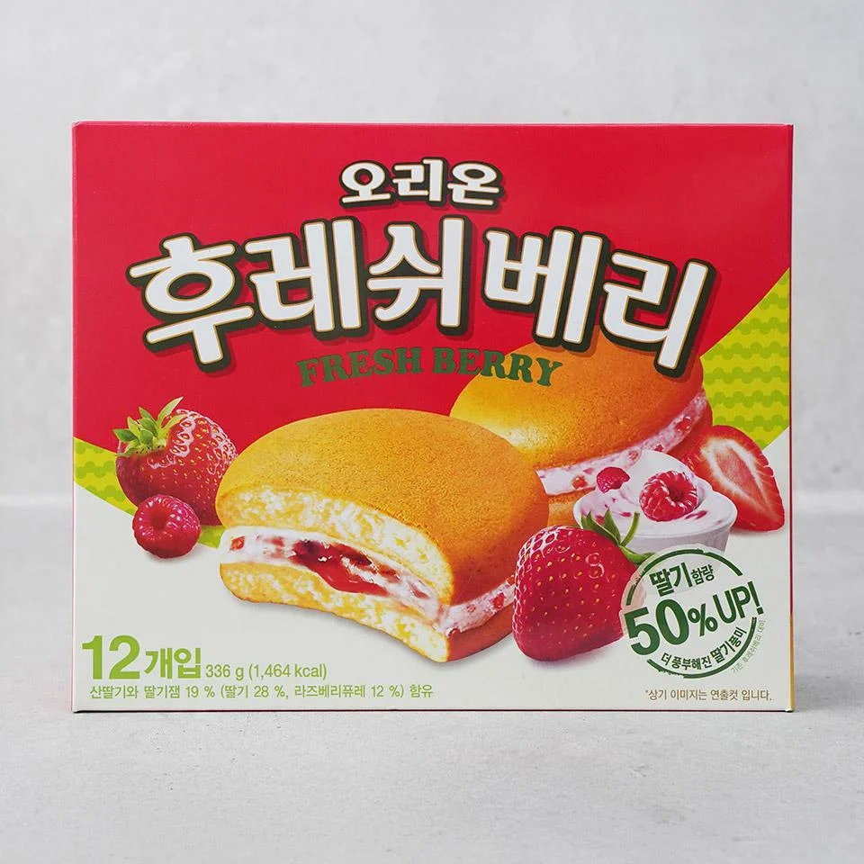 [02985] 메가마트 오리온 후레쉬베리 336g