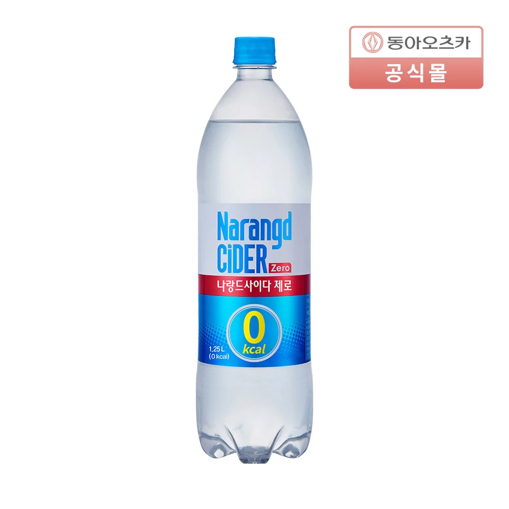 [03046] 나랑드사이다 제로 1.25L 12입 1박스