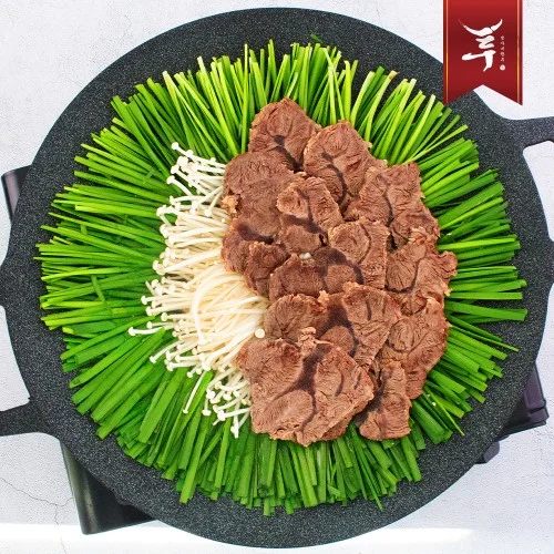 [03665] ++1등급 엄마네한우 투뿔 아롱사태 덩어리(500g) 수비드 원육 소고기 수육용 찜