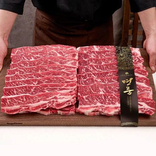[03677] 미국산 초이스 생 LA갈비 1kg 어버이날 꽃갈비 소갈비 설 추석 명절 선물 세트