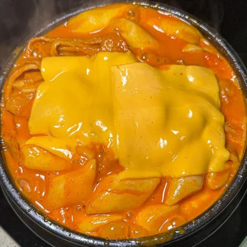 [04302] 빨강고구마 황치즈 떡볶이 밀키트 밀떡볶이