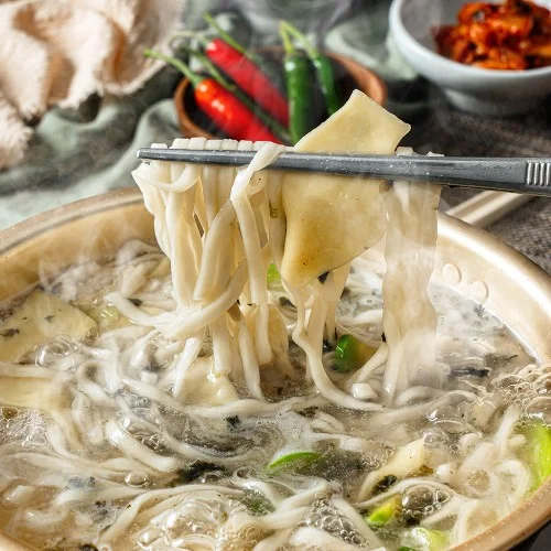 [04308] 백년밥상 서문시장 칼국수 밀키트 2인분 캠핑음식