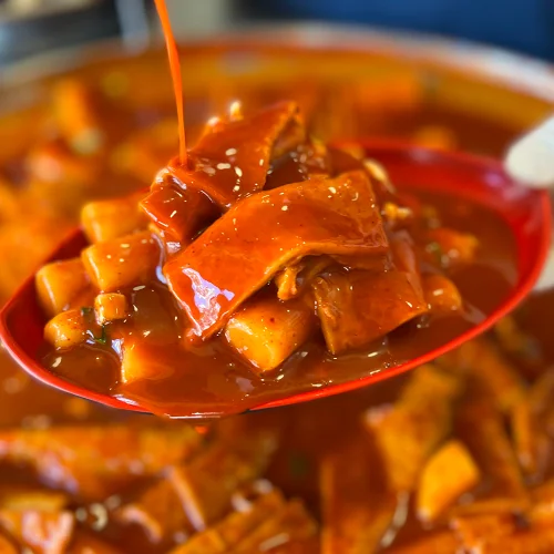 [04323] 화명동쌀떡 가래떡 부산떡볶이 쌀떡볶이 캠핑 음식 밀키트 (5팩)
