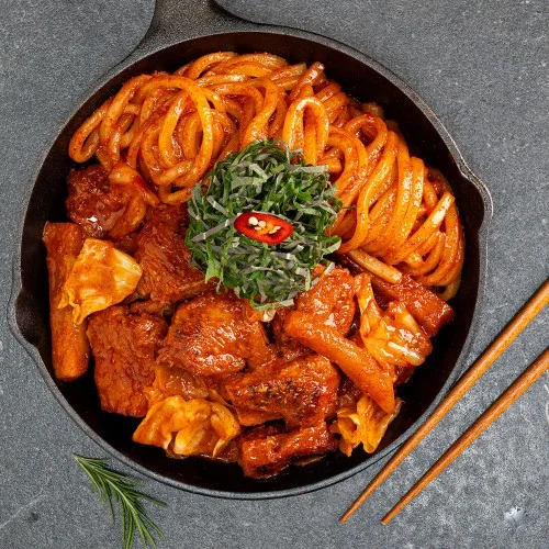 [04358] 춘천 숯불 닭다리살로만 닭갈비 1kg 3인분 택배 캠핑 홈파티 술안주 밀키트