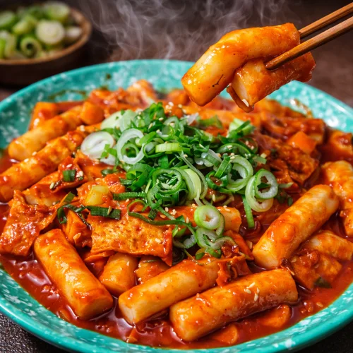 [04368] 테오푸드 방과후 떡볶이 캠핑 밀키트 국물 밀 떡볶이 2인분 450g