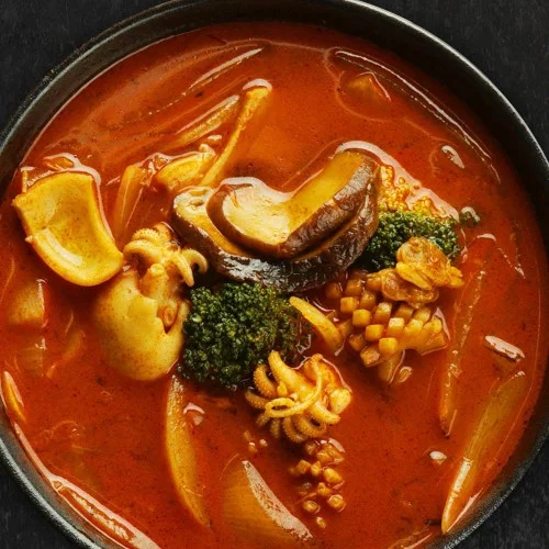 [04379] [센터합배송]불맛폭발 해물 듬뿍 백짬뽕 삼선짬뽕 2인분세트 진짜불맛 중화면 포장