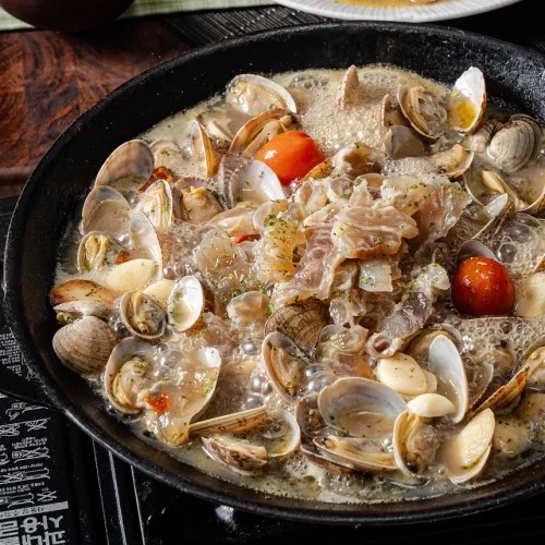 [04382] 백년밥상 스지 바지락 술찜 밀키트 캠핑음식 요리