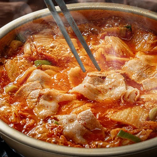 [04414] 백년밥상 삼겹살 김치찌개 전골 밀키트