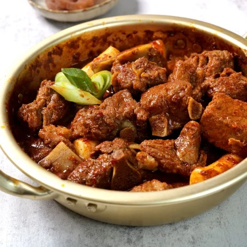 [04480] 돼지 매운 갈비찜 밀키트 2인분 캠핑 음식 요리