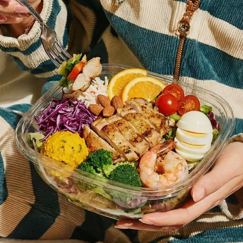 [04575] ABC 샐러드 정기배송 2주 식단 구독 포케 도시락 배달 2주 월수하루2개 총8개