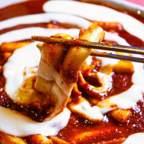 [04589] 엽불떡볶이 즉석떡볶이 밀떡 밀키트 원조맛, 600g, 1개