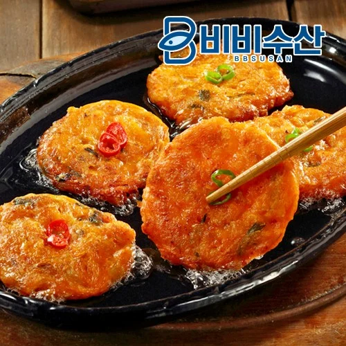 [04665] 사옹원 부침명장 한입 땡초 김치전 부추전 300g+300g