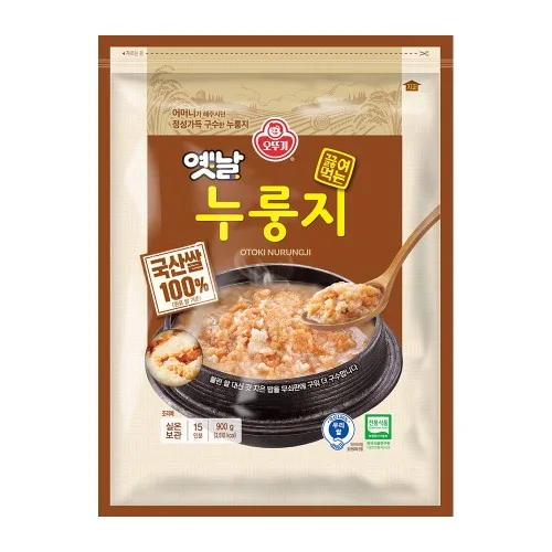 [04684] 오뚜기 옛날 구수한 끓여먹는 누룽지 국산 900g