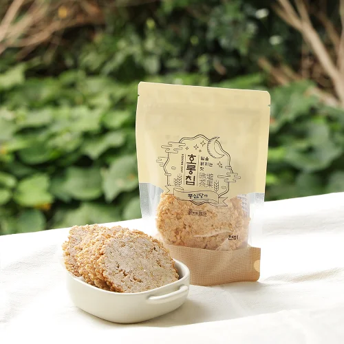 [04688] 풍심당 호롱칩 맛보기 현미 누룽지 (18p) 무설탕 글루텐프리 건강 비건 간식