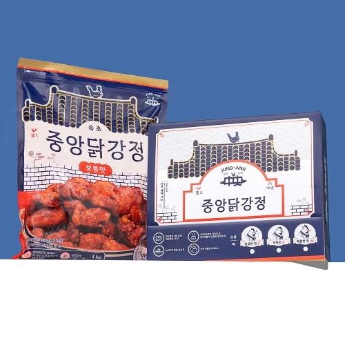 [04722] [중앙닭강정]순살닭강정 보통맛 1kg