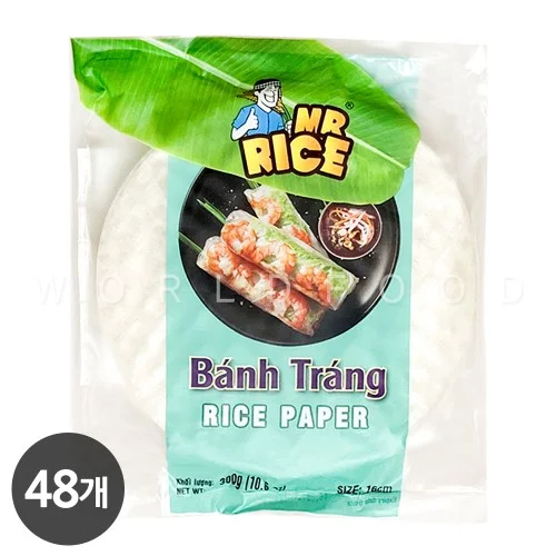 [04749] 미스터라이스 월남쌈 라이스페이퍼 16cm 300g, 48개