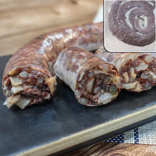 [04835] 모두의국밥 토종순대 2kg 국밥재료 백암병천순대 야채 돼지머리 부산물 도매납품 분식 업소용