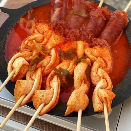 [04846] 홍코너 빨간오뎅 매운어묵 연육86.5% 꼬치어묵 오뎅탕 캠핑 밀키트