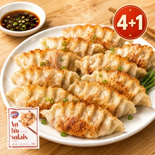 [04851] 앙투어솔레 김치치즈만두 420g, 4개