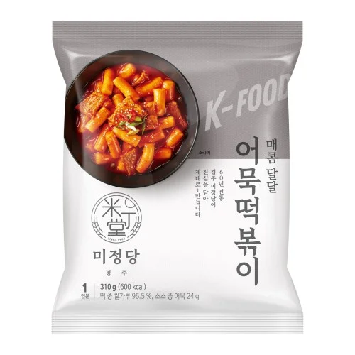 [04852] 미정당 1인분 어묵떡볶이, 310g, 5개, 상온보관