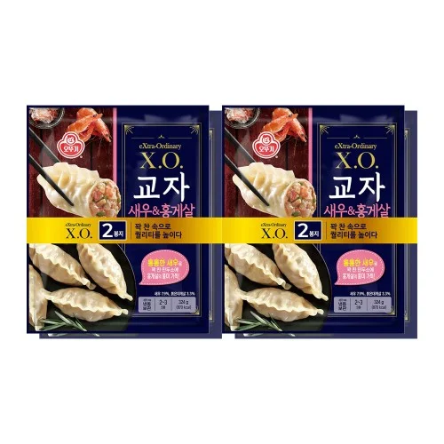 [04868] 오뚜기 X.O.만두 교자 새우홍게살/딤섬/생선구이/장어구이/곤약볶음밥/주먹밥/핫도그/붕어빵