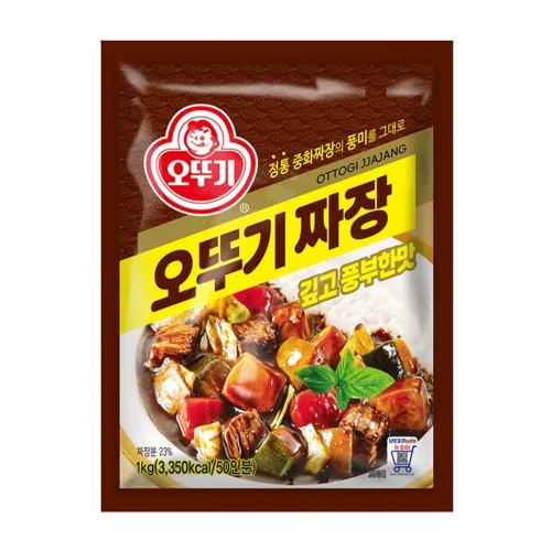 [04899] [대용량 업소용] 오뚜기 오뚜기짜장 깊고 풍부한맛, 1kg, 1개