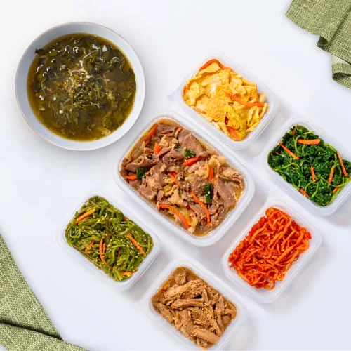 [04973] 건강예찬반찬 반찬정기배송 배달 밑반찬 구독 가정식 집 가게 저염식 기본형1회주문