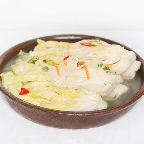 [04983] 맛있는 수제 전라도 가정식 국내산 백김치 2kg