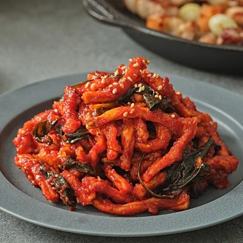 [05004] 여수 나래식품 국내산 무말랭이 무침 500g