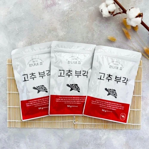 [05016] 한나네김 [고추부각] 국내산 찹쌀 고추 전통 부각 튀각