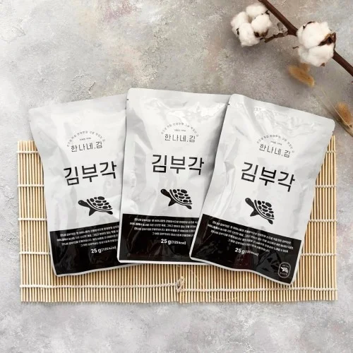 [05019] 한나네김 [찹쌀 김부각] 수제 찹쌀 맛있는 김부각 남원 부각 튀각