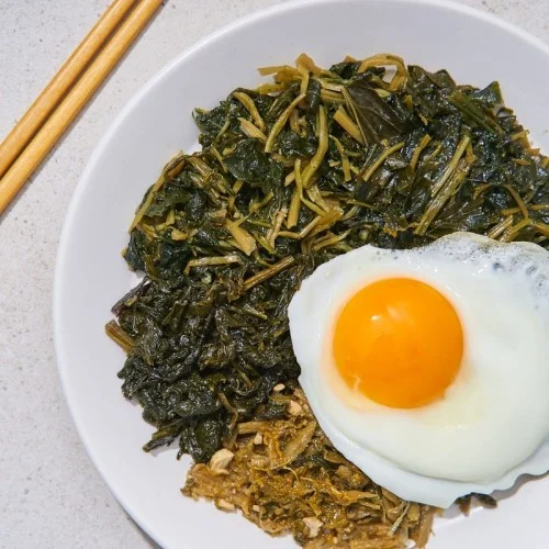 [05040] 컨비니 취나물 시래기 유채나물 곤드레 비빔밥 밑반찬 간편식 반찬, 80g, 16팩