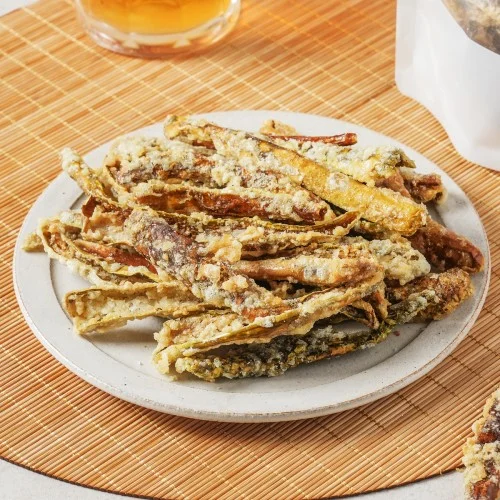[05062] 민하네식탁 찹쌀 고추부각 90g 매콤 바삭한 수제 고추 튀각