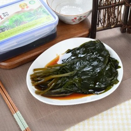 [05065] 울릉도 자연산 명이나물 절임 명의나물 장아찌 800g