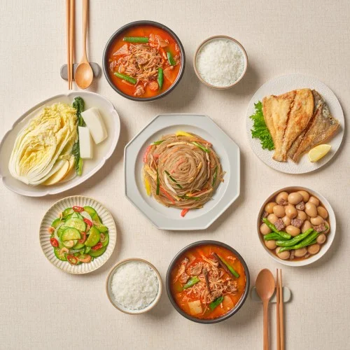 [05068] [감동키친] 가정식 수제 반찬세트 정기배송 주1회~3회